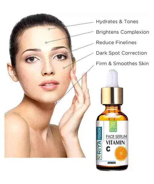 riya touch vitamin c serum for face