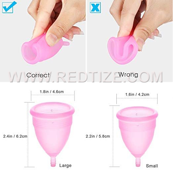 Riya Touch Large Reusable Menstrual Cup (Pack of 1)
