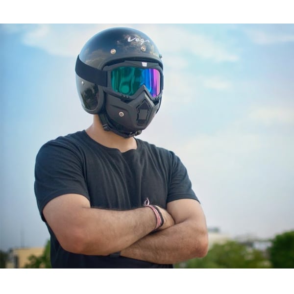 Motorcycle Detachable Protective Goggles & Glasses