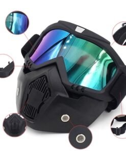 Motorcycle Detachable Protective Goggles & Glasses