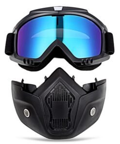 Motorcycle Detachable Protective Goggles & Glasses