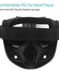 Motorcycle Detachable Protective Goggles & Glasses