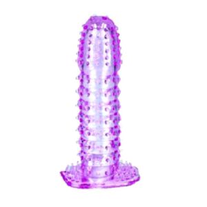 Pink Silicon Crystal Condom 1
