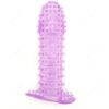 Pink Silicon Crystal Condom 1