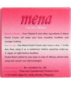 mena facial cream